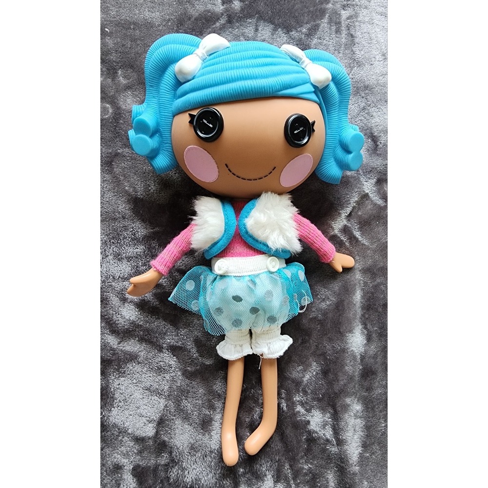 Lalaloopsy Mittens Fluff N Stuff 13 Inch Doll Blue Hair Winter Outfit 2010 MGA